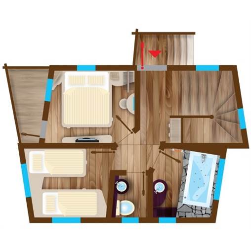 Tree House BD400 at Le Bois aux Daims